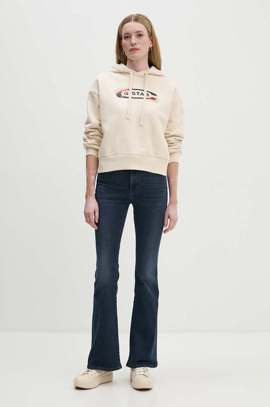 Levi's jeansy 726 HR FLARE A3410 granatowy AA00