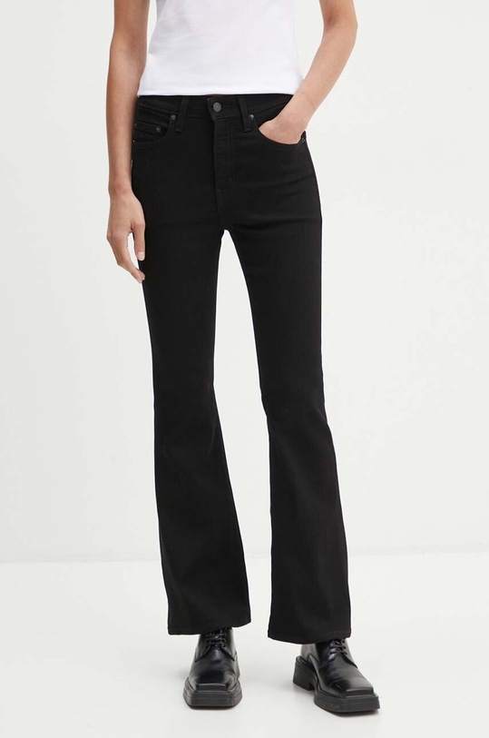 Levi's jeansi 726 HR FLARE Planet friendly negru A3410