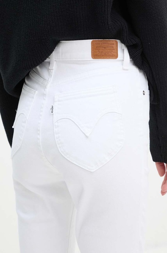 Levi's jeansi RETRO HIGH SKINNY alb A5758