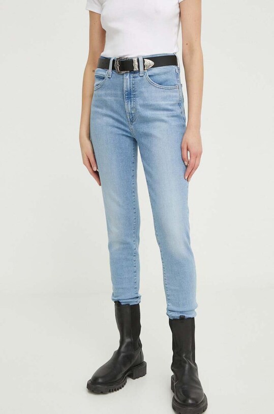 Levi's jeansy RETRO HIGH SKINNY niebieski A5758