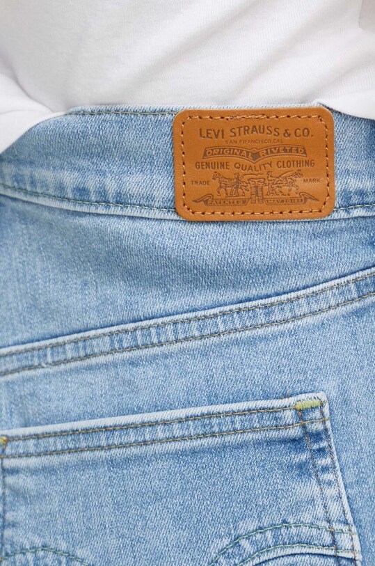 Levi's jeansy RETRO HIGH SKINNY niebieski A5758