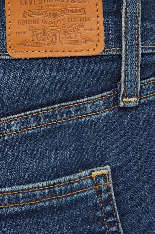 Rifle Levi's RETRO HIGH SKINNY RETRO HIGH SKINNY tmavomodrá A5758