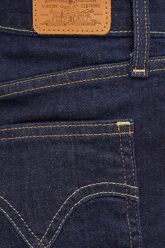 Levi's jeansy RETRO HIGH SKINNY granatowy A5758
