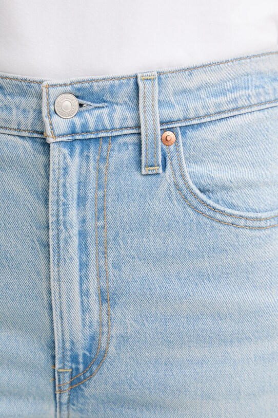 Levi's jeans RIBCAGE BELLS albastru A7503