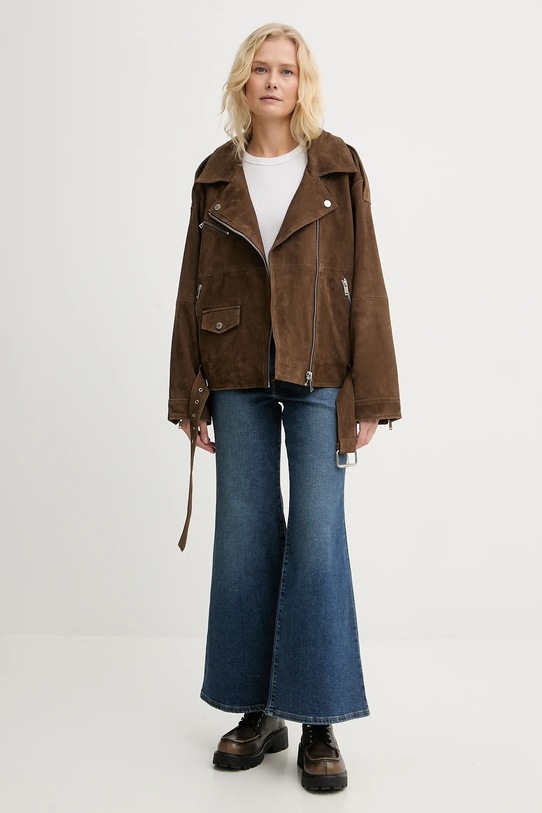 Levi's jeansy RIBCAGE BELLS A7503 niebieski AA00