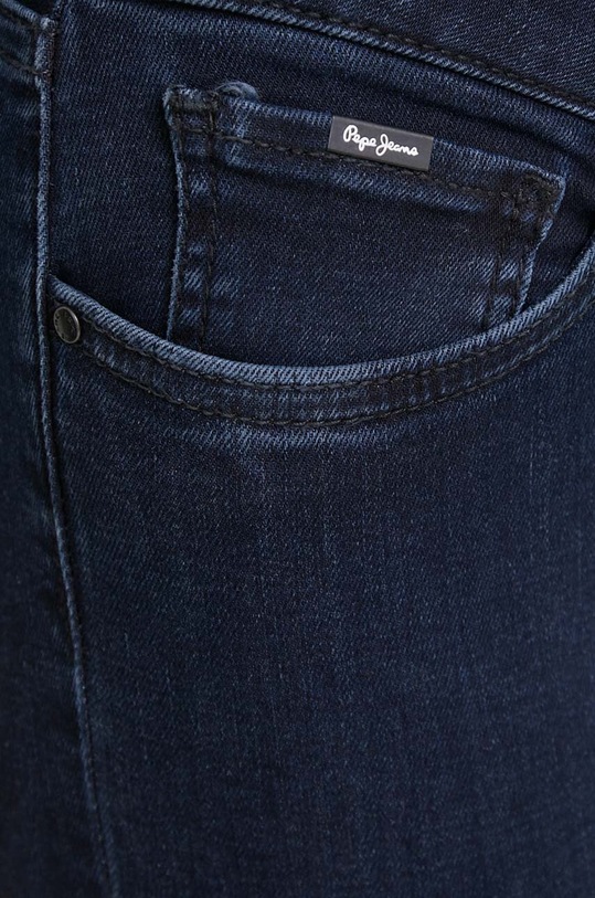 Pepe Jeans jeansy SKINNY JEANS LW granatowy PL204583DP3