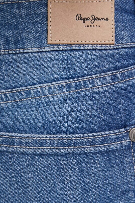 Rifle Pepe Jeans SKINNY JEANS LW modrá PL204583HT1
