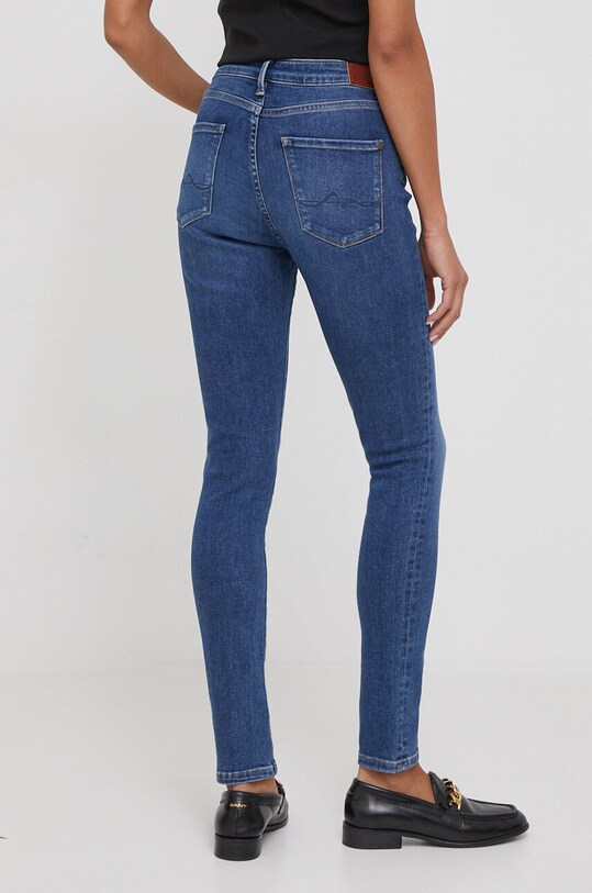Odzież Pepe Jeans jeansy SKINNY JEANS HW PL204584GX6 niebieski