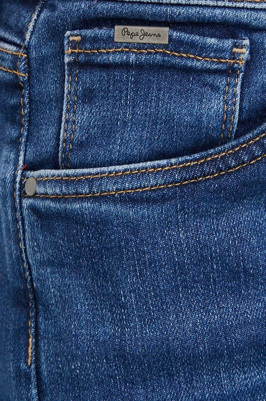Pepe Jeans jeansy SLIM JEANS HW niebieski PL204589XW6