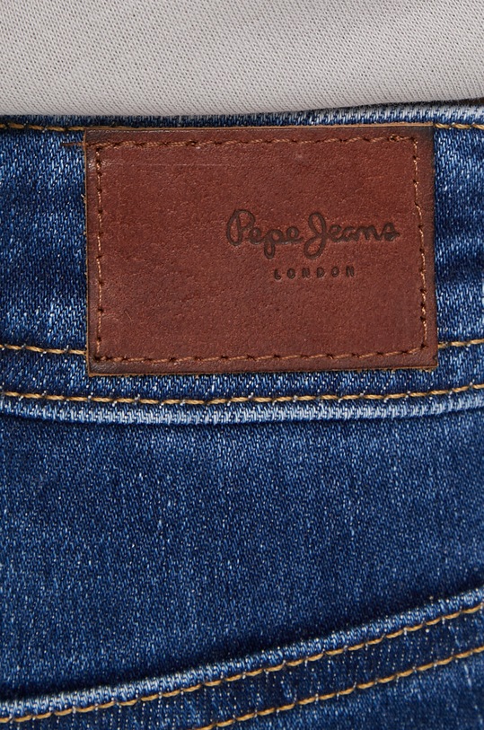 Pepe Jeans jeansy TAPERED JEANS HW niebieski PL204591XW7
