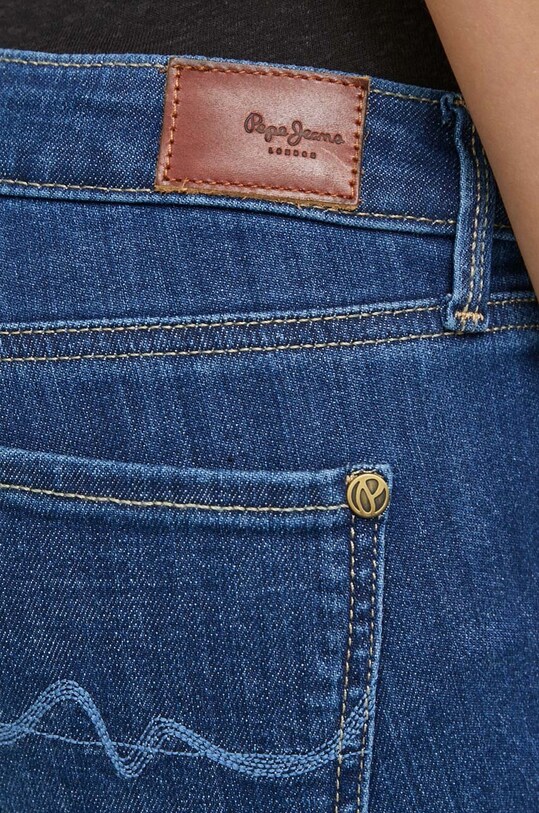 Τζιν παντελόνι Pepe Jeans SLIM FIT BOOTCUT LW σκούρο μπλε PL204594GX7
