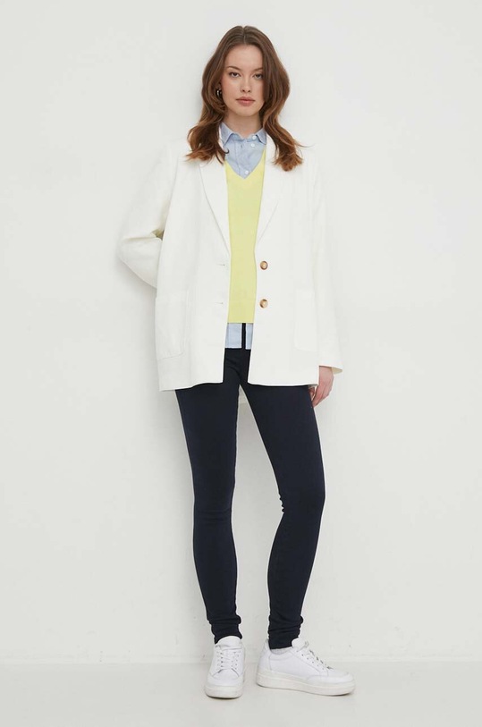 Tommy Hilfiger jeans WW0WW41295 bleumarin SS24