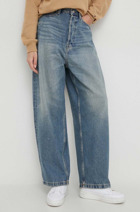 Džíny Tommy Hilfiger Planet friendly modrá WW0WW41300
