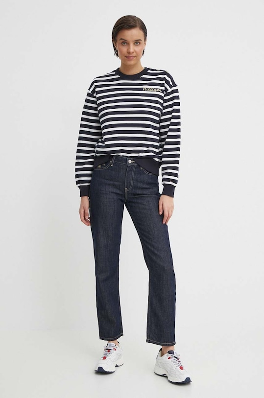 Tommy Hilfiger jeansy WW0WW42451 granatowy SS24