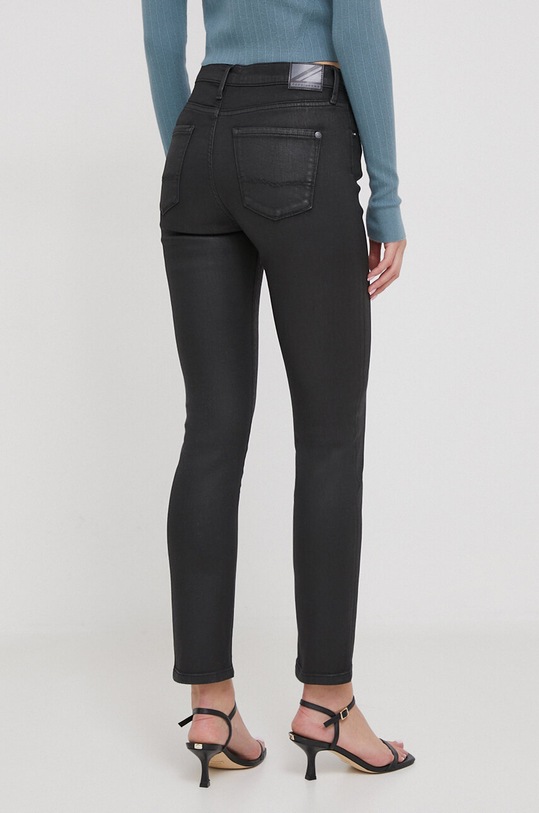 Oblečenie Rifle Pepe Jeans SLIM JEANS HW COATED PL204599 čierna