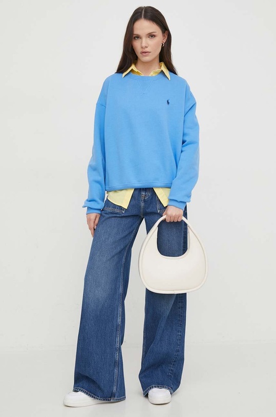 Pepe Jeans jeansy WIDE LEG JEANS UHW UTILITY PL204612 niebieski SS24