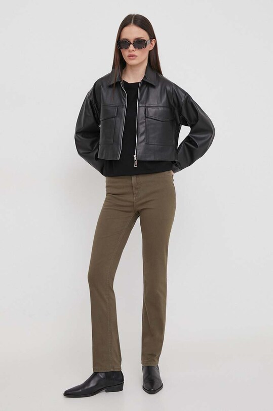Pepe Jeans jeansy TESSA PL211700 zielony SS24