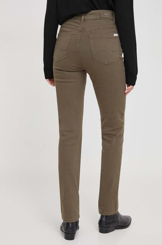 Odzież Pepe Jeans jeansy TESSA PL211700 zielony