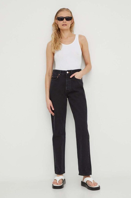 Won Hundred jeans 1322.15059 negru SS24