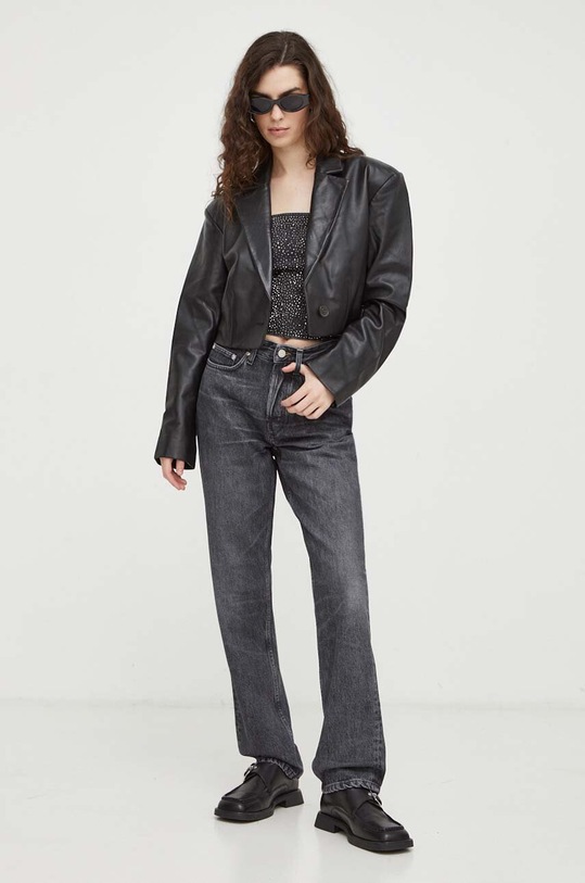 Won Hundred jeansy 1647.15098 szary SS24