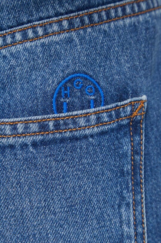 HUGO Blue jeansy granatowy 50513698