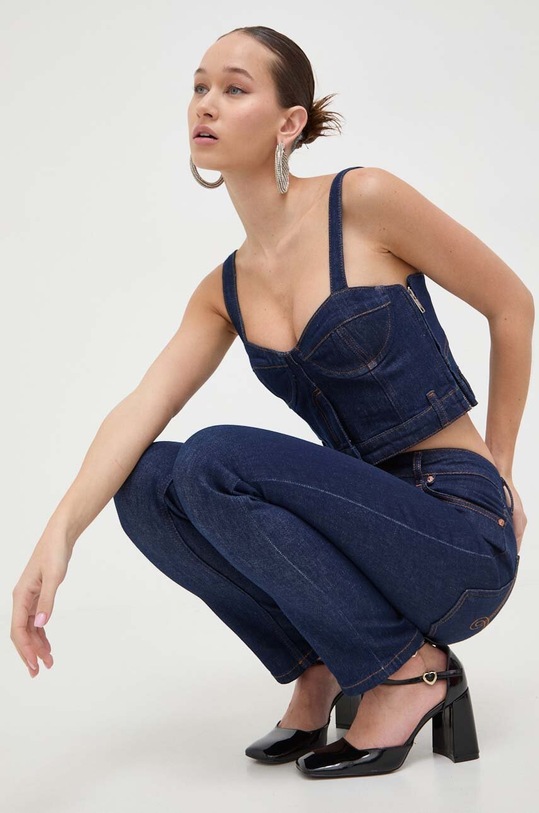 Moschino Jeans jeansy granatowy 0327.3239