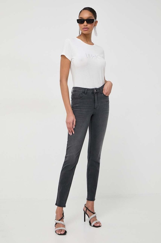 Liu Jo jeansy UA4013.D4448 szary SS24