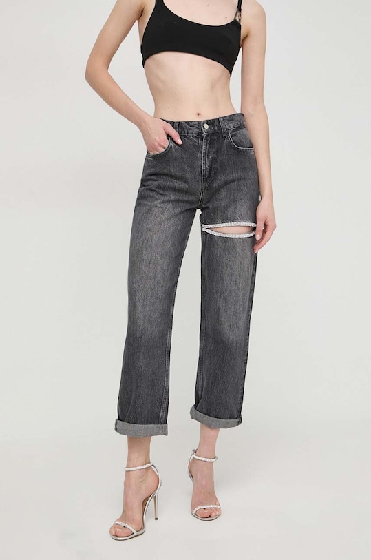 Τζιν παντελόνι Liu Jo γκρί UA4118.D4891