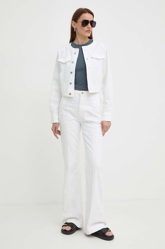 BOSS jeansy 50509284 beżowy SS24