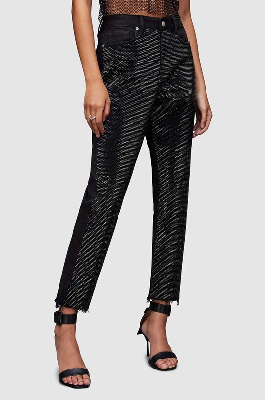 AllSaints jeansy Rali WE043Z czarny SS24