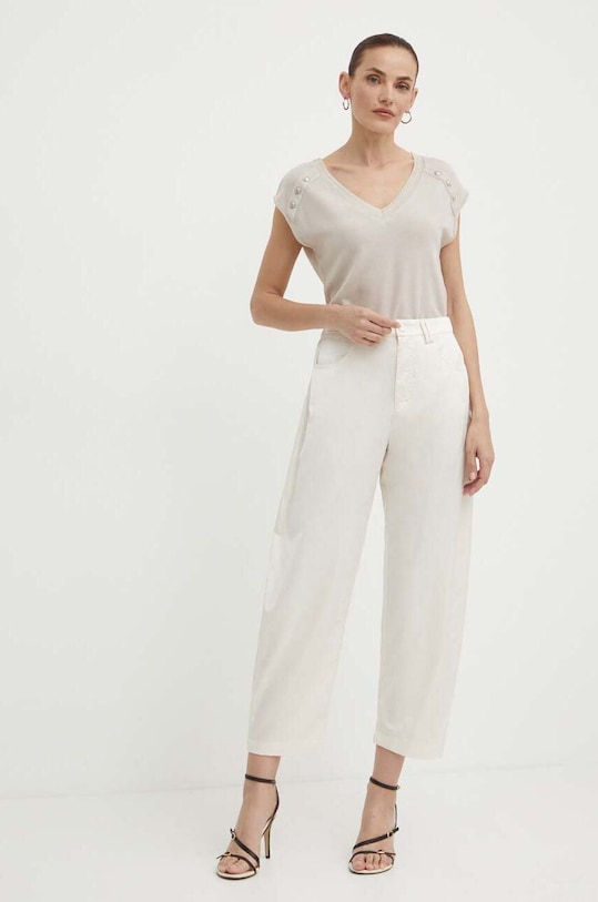 Штани Pinko 103350.A1U1 рожевий SS24