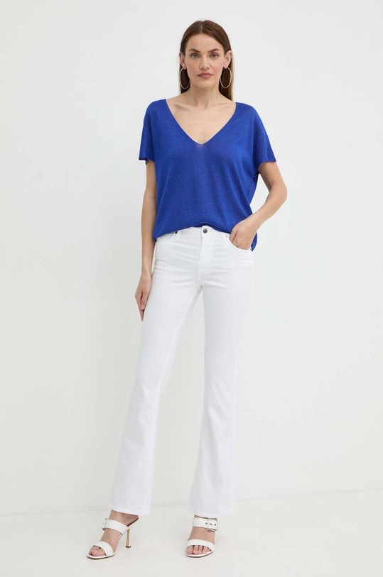 Armani Exchange spodnie 3DYJ65.Y2VLZ biały SS24