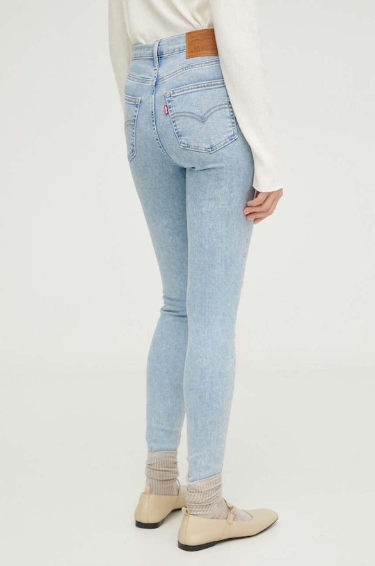 Odzież Levi's jeansy 720 HIRISE SUPER SKINNY 52797 niebieski