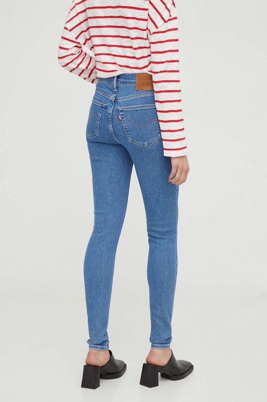 Odzież Levi's jeansy 720 HIRISE SUPER SKINNY 52797 niebieski