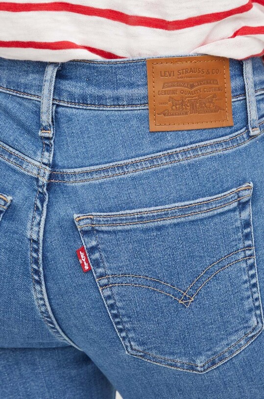 Levi's jeansy 720 HIRISE SUPER SKINNY niebieski 52797