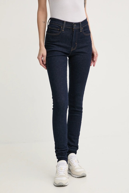 Džíny Levi's 720 HIRISE SUPER SKINNY námořnická modř 52797