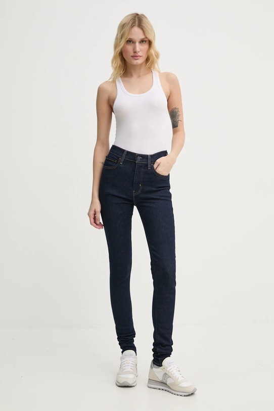 Džíny Levi's 720 HIRISE SUPER SKINNY 52797 námořnická modř AW24