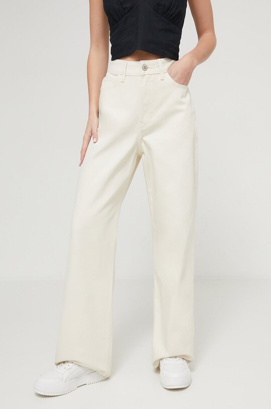 Oblečenie Rifle Hollister Co. KI355.4100.101 béžová