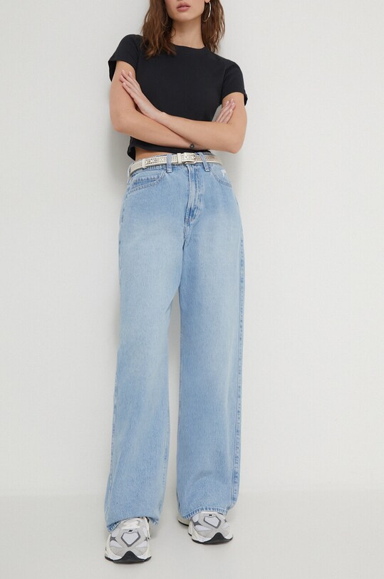 Hollister Co. jeansy niebieski KI355.4126.280