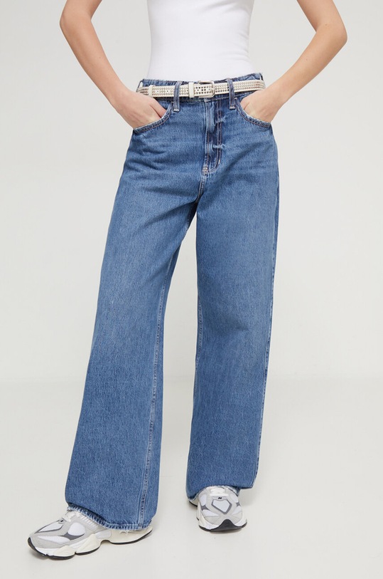 Hollister Co. jeansy niebieski KI355.4144.278