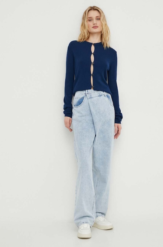 2NDDAY jeansy 2ND Fennec TT - Denim Poesy 2242765958 niebieski SS24