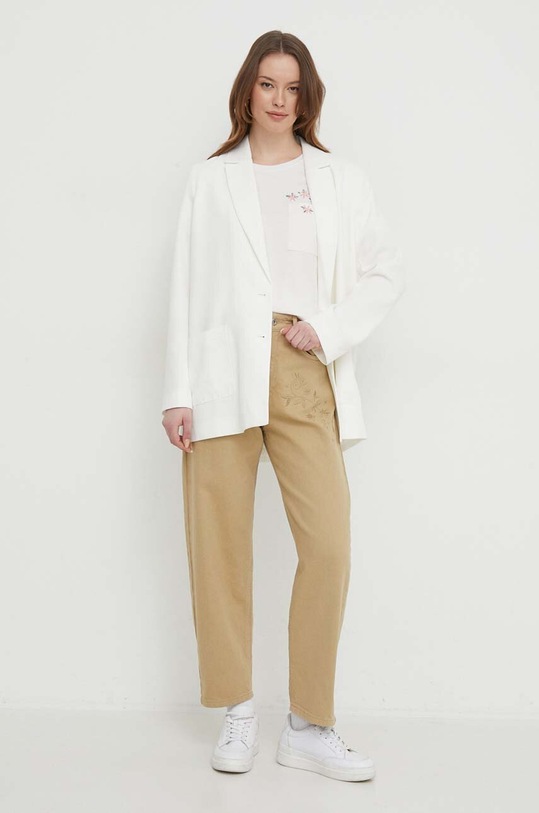 United Colors of Benetton jeansi 45Z2DE01R verde SS24