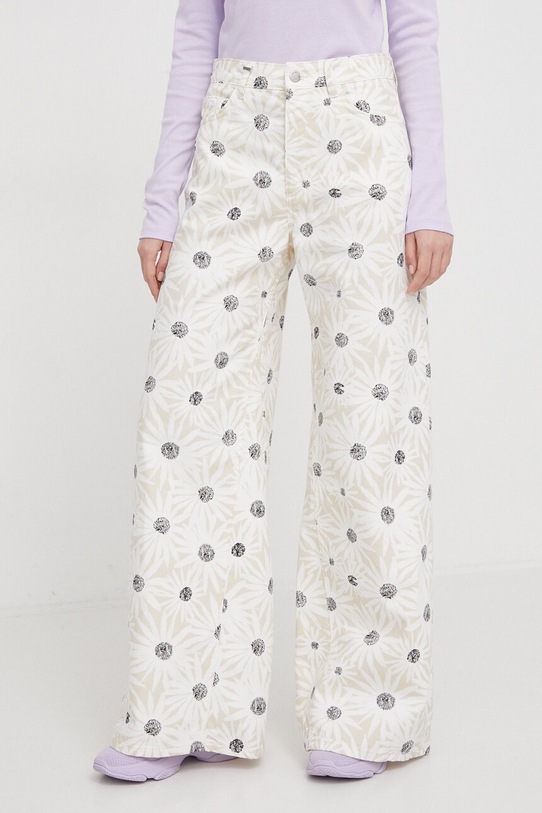 United Colors of Benetton jeansy biały 44P2DE01O