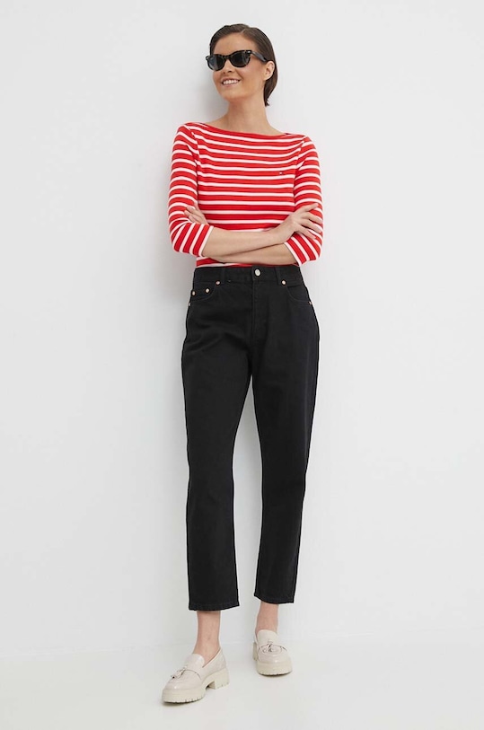 United Colors of Benetton jeansi 49BTDF02Z negru SS25