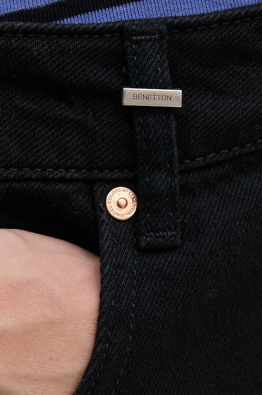 United Colors of Benetton jeansy czarny 49BTDF02Z