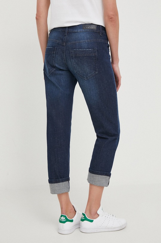Odzież Sisley jeansy 44ZALE01J granatowy