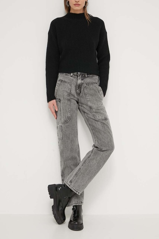 Desigual jeansi MACKENZ Planet friendly gri 24SWDD56