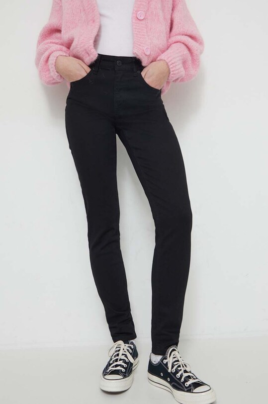 Desigual jeansy DELAWARE NEW czarny 24SWDD80