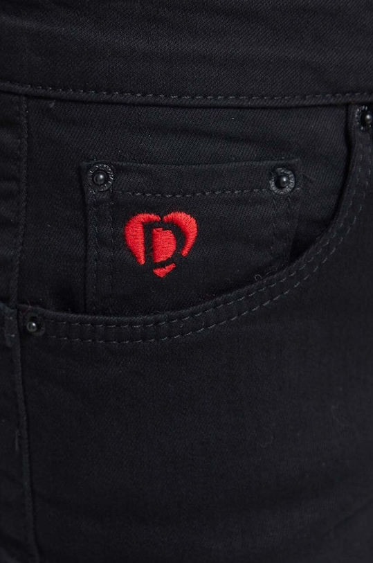 Desigual jeansi negru 24SWDD80