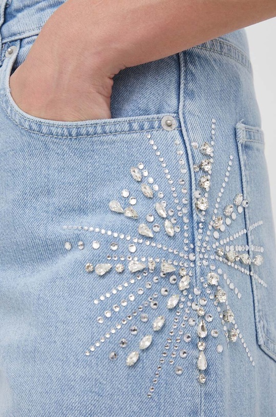 Sisley jeansy niebieski 49QCLE031